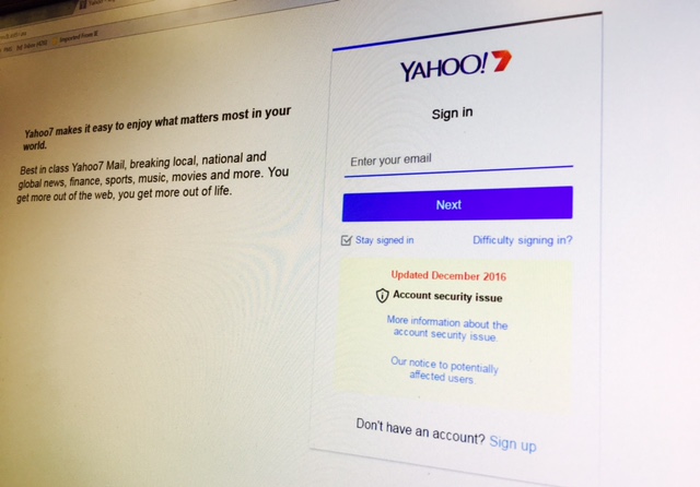 Yahoo accounts hacked