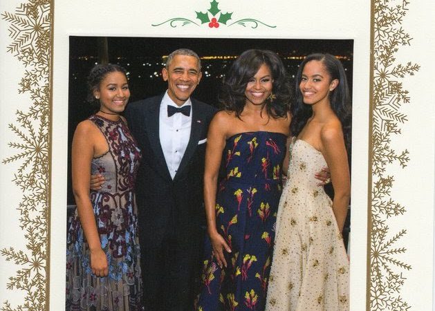 Obama's last christmas card