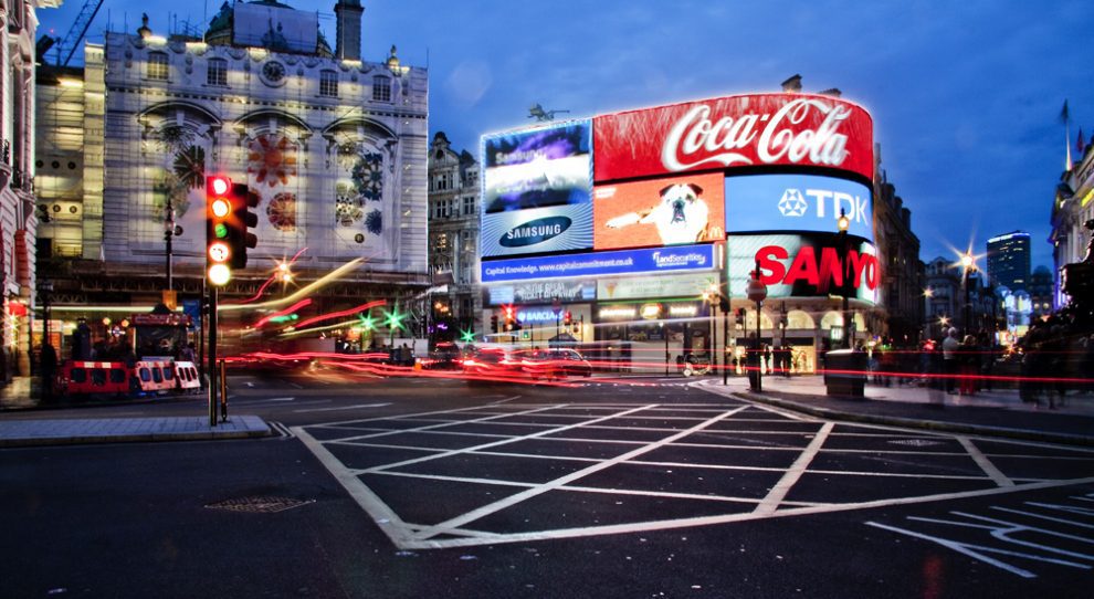 London's Piccadilly Circus