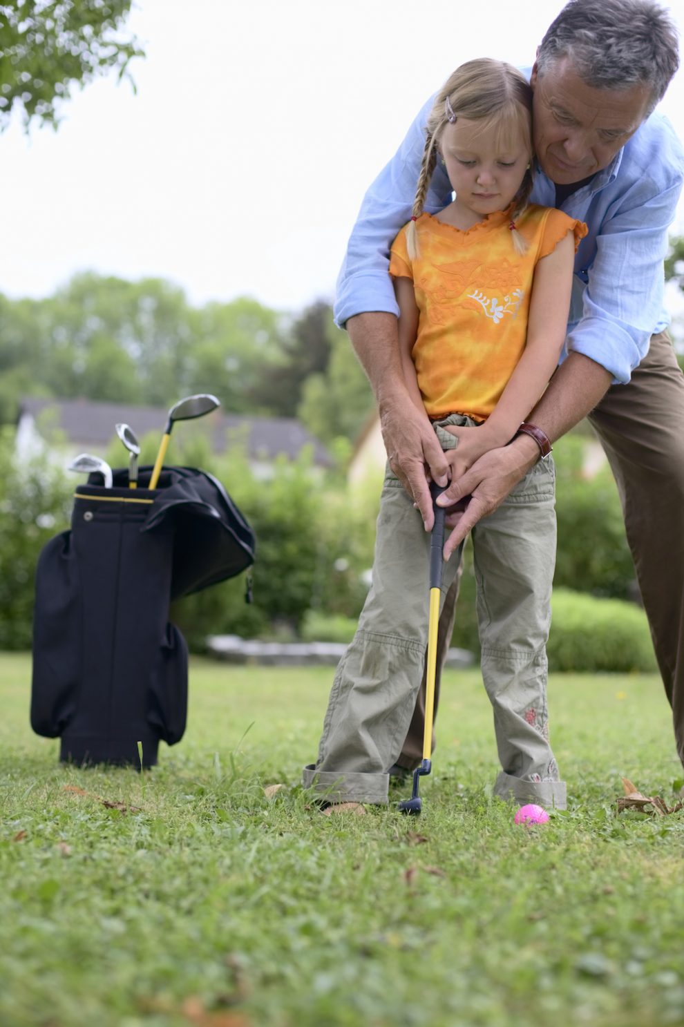 how to get your grandkids into golf