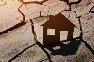 drought houses sinking