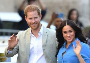 Prince Harry Meghan Markle party-time royals