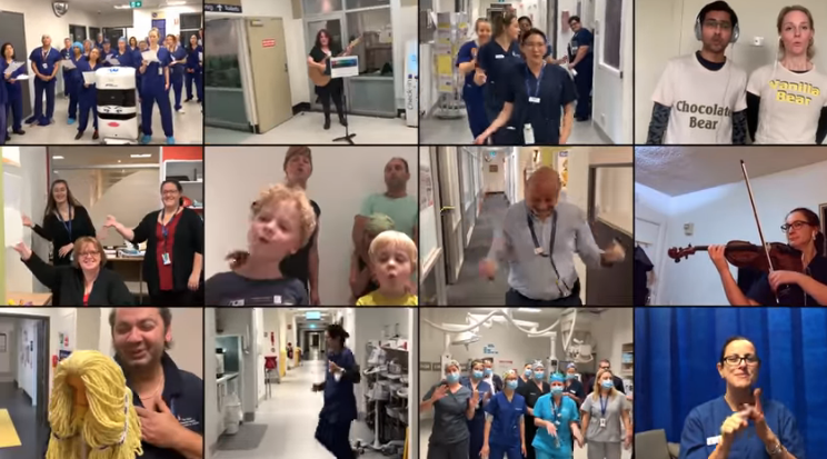 Royal Melbourne Hospital Scrubs Choir