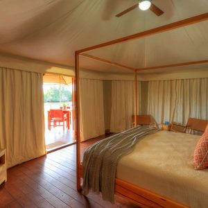 Luxury safari tent Rivershore Didillibah